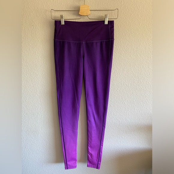 Athleta Purple Ombré Leggings - XS - Picture 2 of 11